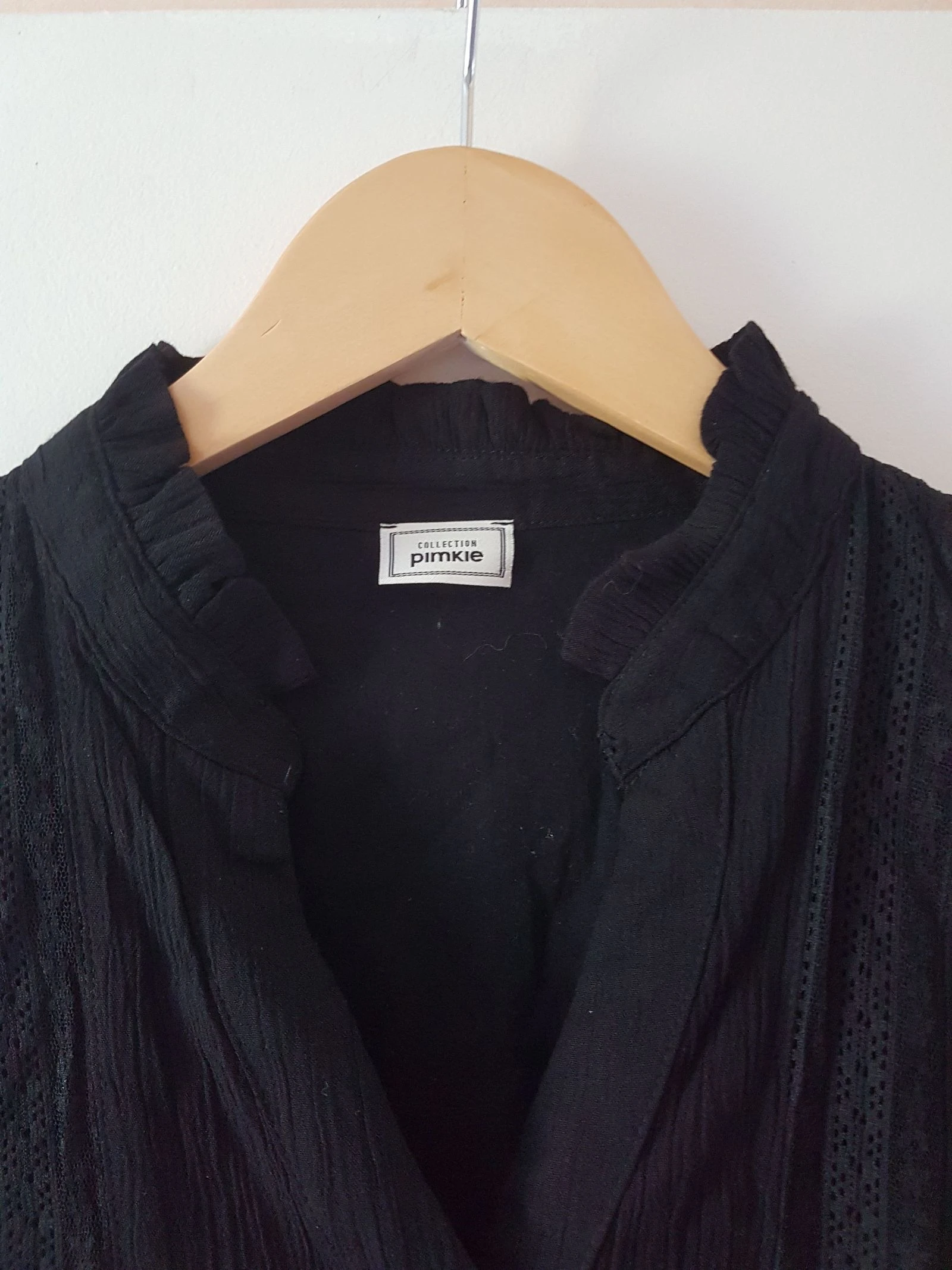 Vestido Pimkie 32 34 negro encaje enagua casi nuevo – photo 5